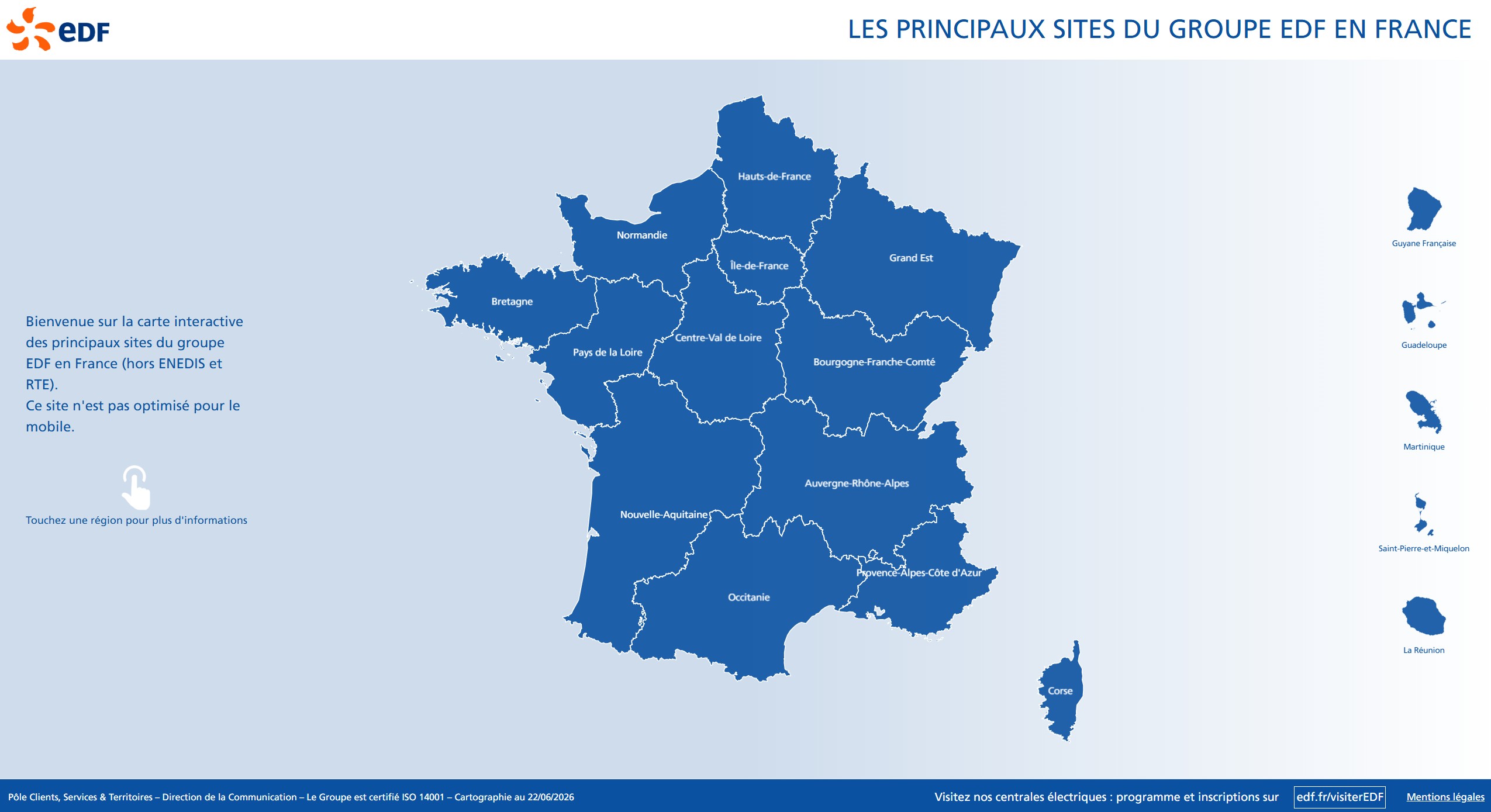 EDF — Interactive territory map