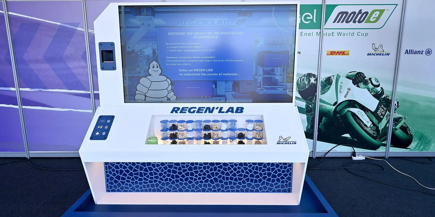 Michelin — RegenLab phygital web app